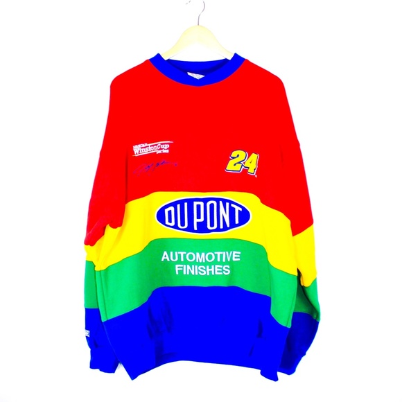 NASCAR Other - Retro Color Block Jeff Gordon Nascar Crewneck XL